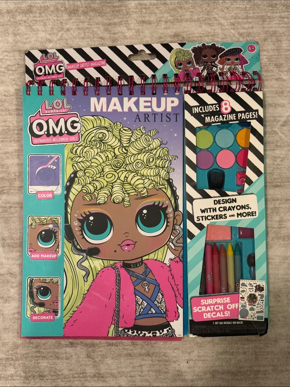 L.O.L. Surprise! Makeup Artist Kit - Pink & Teal